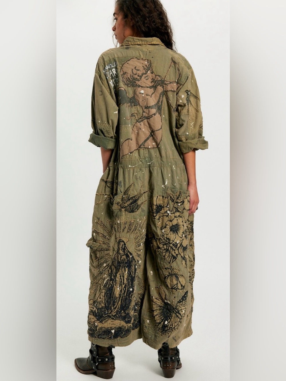 Magnolia Pearl Mother Nature Coveralls 165-Peace - Picture 13 of 13